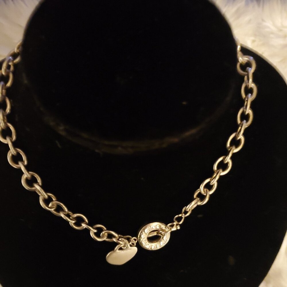 Tiffany Heart Chain Necklace(925)